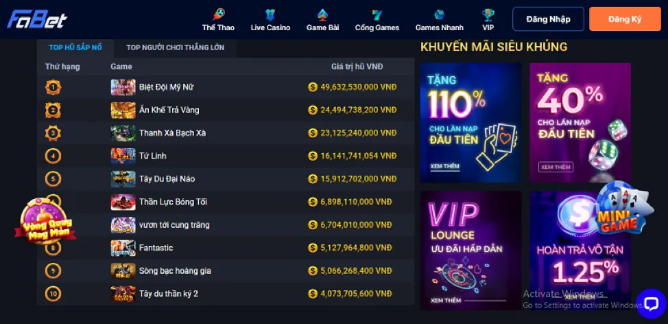 Hướng dẫn nạp tiền S66 Login
